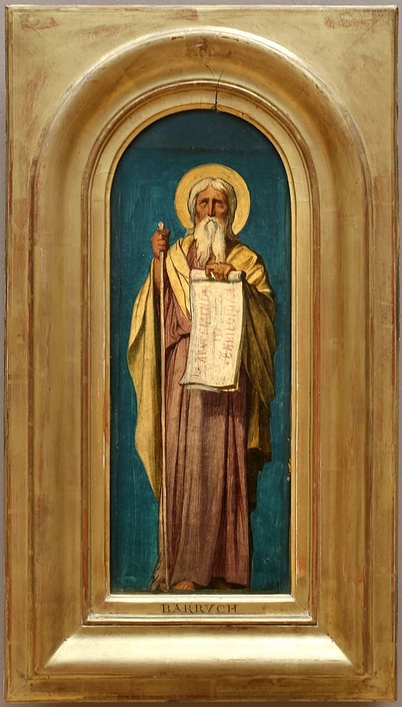 Hippolyte Flandrin - Il profeta Baruch, 1861